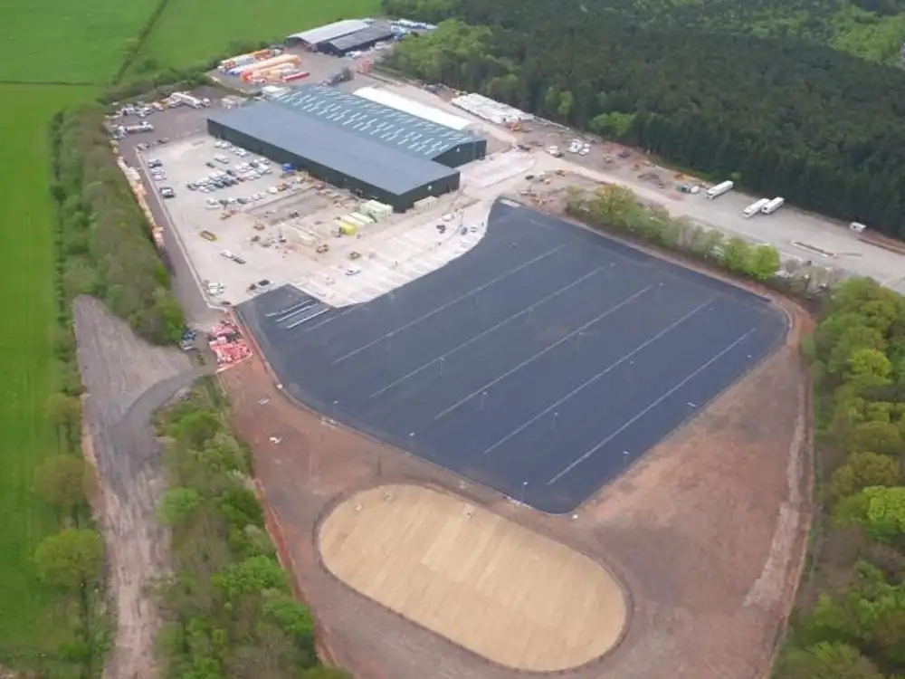 groundworks & external works construction by RH Irving Carlisle